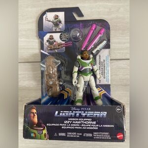 Mattel Lightyear Toys Action Figure 5 in Mission Equipped Izzy Hawthorne NIB